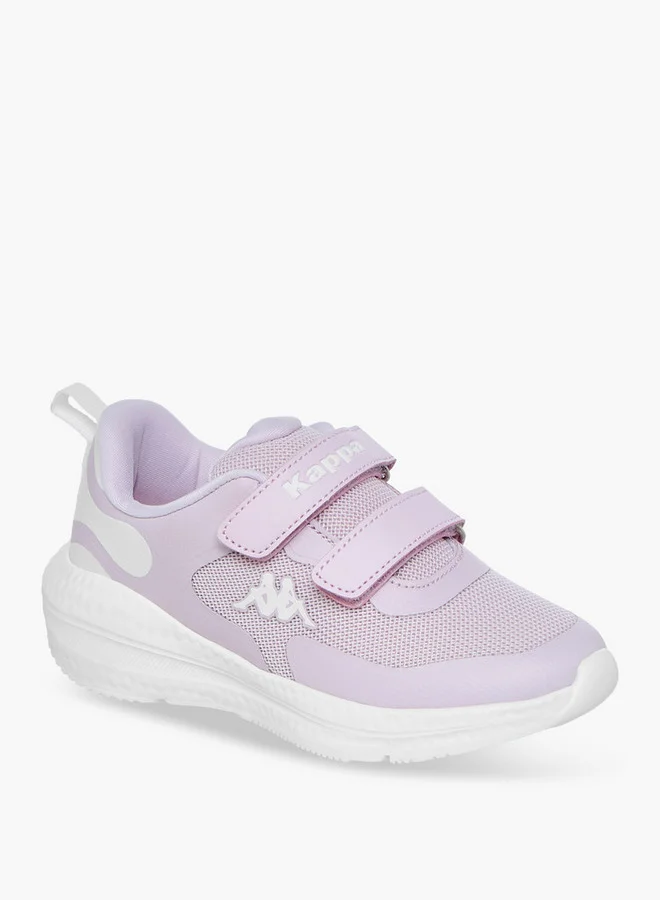 كابا Girls' Panelled Sports Shoes with Hook and Loop Closure