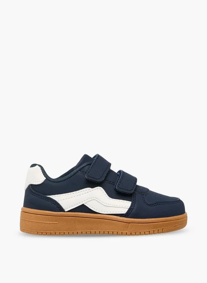 LBL By Shoexpress NAVY Boys Hook & Loop School Sneakers for Men | Best Price UAE