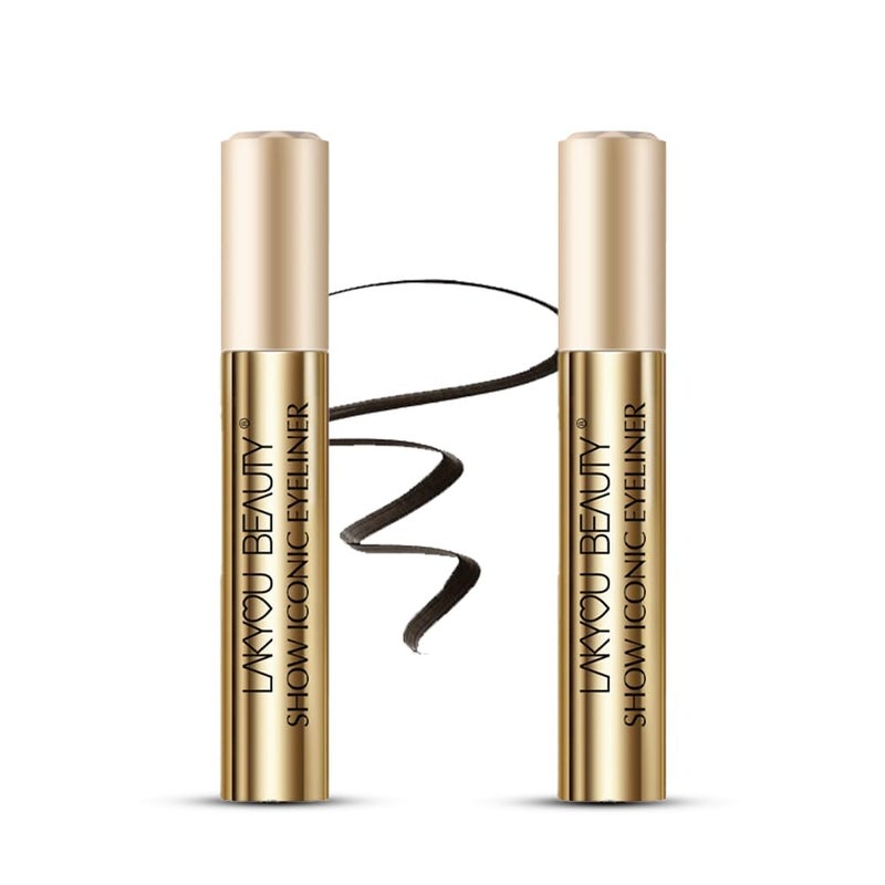 LAKYOU BEAUTY Lakyou Beauty Waterproof Show Iconic Mascara 24Hour Wear Super Thick Voluminous Lashes Pack Of 2 - Image 1