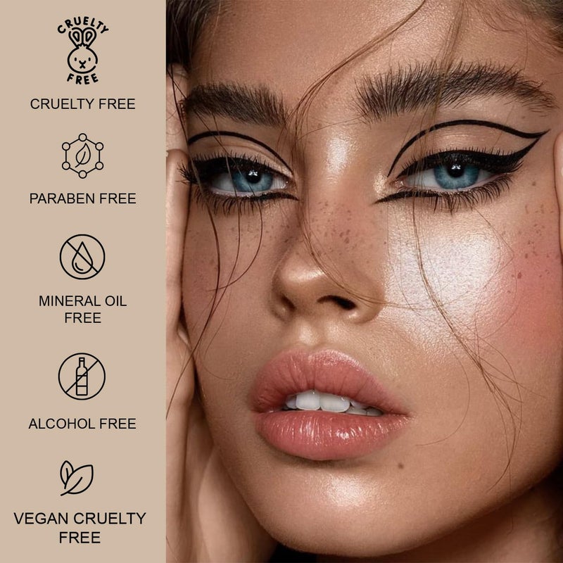 LAKYOU BEAUTY Lakyou Beauty Waterproof Show Iconic Mascara 24Hour Wear Super Thick Voluminous Lashes Pack Of 2 - Image 3