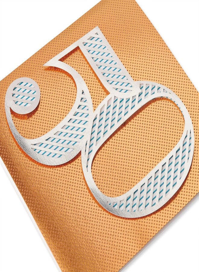 Papyrus 50th Birthday Card (50 Looks Amazing On You) - Image 5