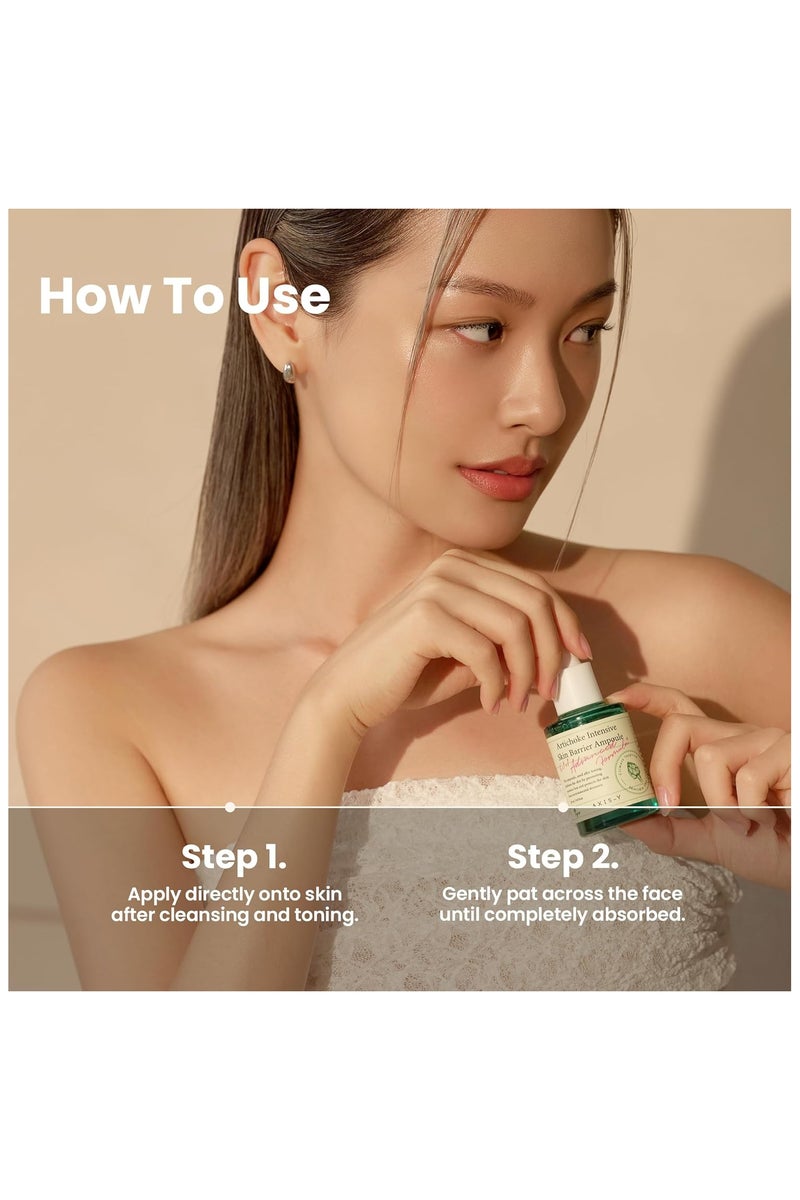 AXIS-Y Artichoke Intensive Skin Barrier Ampoule 30 ml / 1.01 fl. oz | Soothing Skin Serum Ampoule | Irritated skin, Skin Barrier Treatment, Centella Asiatica, Korean Skincare - Image 5