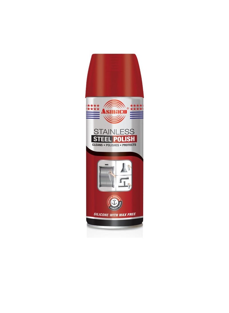 Asmaco Stainless Steel Polish - 450ml - Image 2