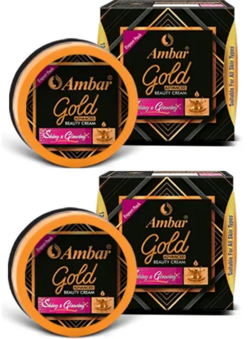 Ambar Two Pieces Of Gold Advanced Beauty Cream - Image 1