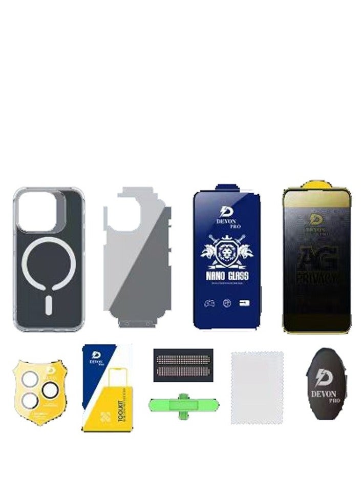 Devon Samsung Galaxy S23 Ultra (Cover) MagSafe Package 10in1 from Devon The most powerful complete protection for your phone ever - Image 2