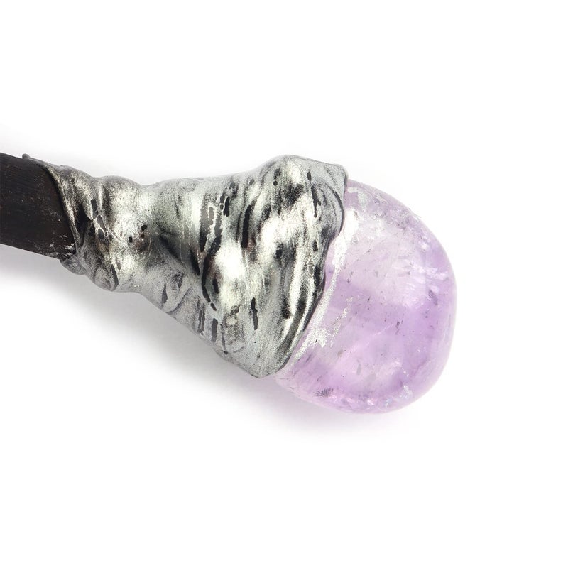 Rich Boxer Fine Handcrafted Amethyst Crystal Magic Wand Magic Wand for Witches and Wizards - Image 3