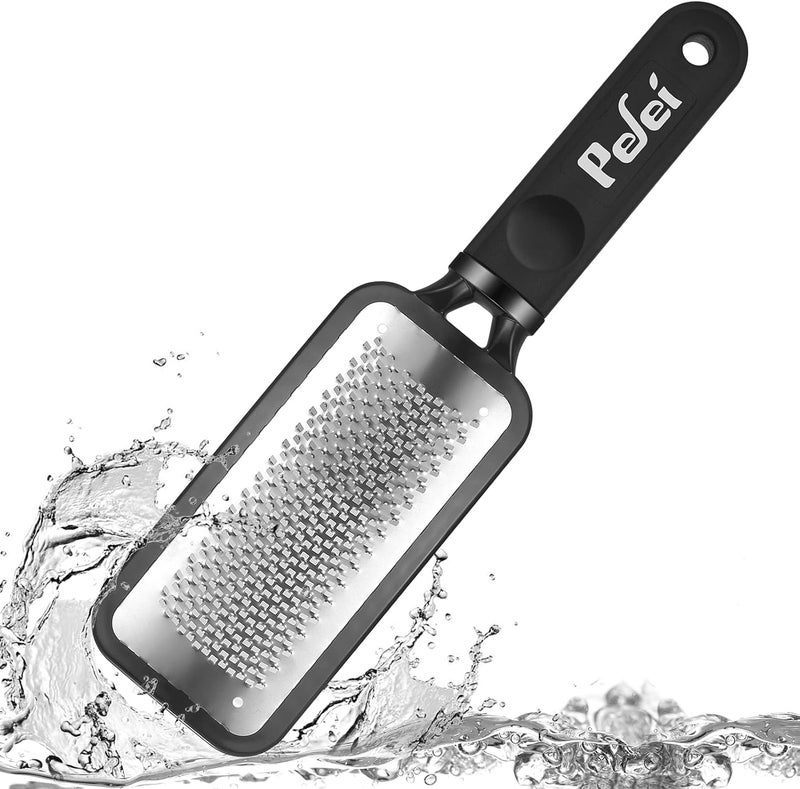 Pefei Colossal Foot Rasp Foot Files Callus Remover, Professional Foot Care Pedicure Stainless Steel File to Removes Hard Skin, Can Be Used On Both Dry and Wet Feet - Image 2