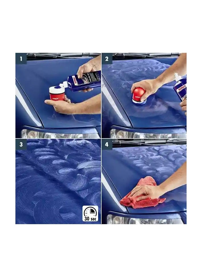 SONAX - SONAX Polish & wax color NanoPro colour blue 500ml (296200) - Image 1