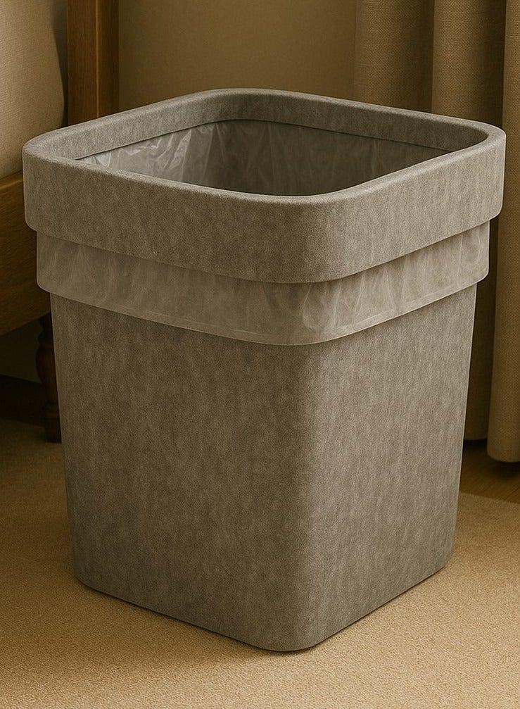 ALMUFARREJ 10L Elegant Waste Bin – Versatile & Stylish Design for Bedroom, Bathroom, Office & Kitchen
