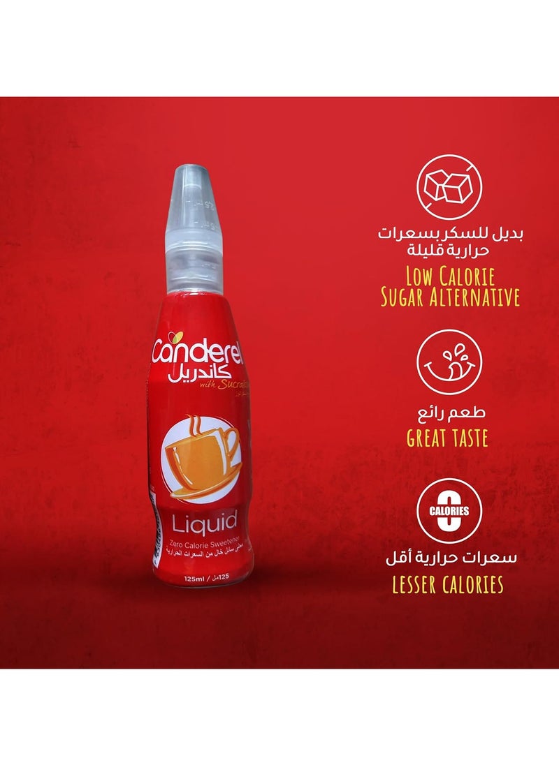 Canderel - Zero Calorie Liquid Sweetener With Sucralose 125 ML - Image 1