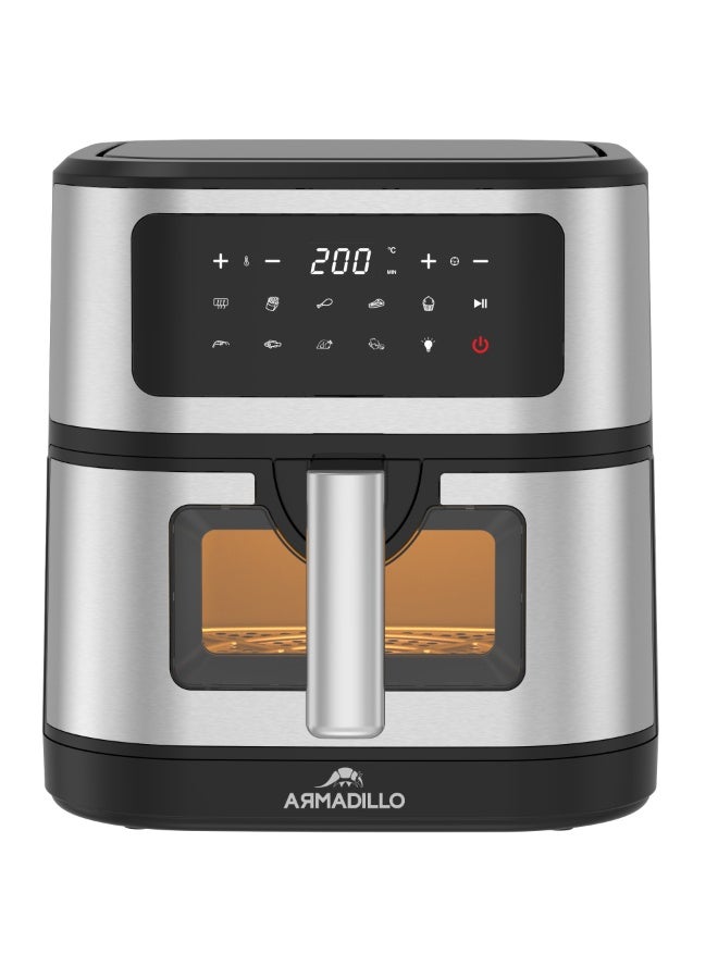 Armadillo Airfryer Digital 6.7L (1200-1400W) ARM-SDA-AF-SL-0001 - Black&Silver