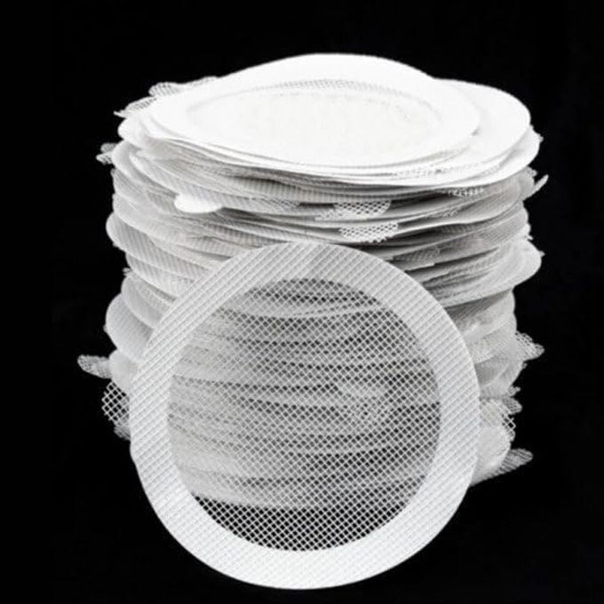 ROUND SHOWER DRAIN COVER DENSE MESH EASY TO USE EFFECTIVE SHOWER HAIR CATCHER FOR TOILET FOR SINKBATHROOM PACK OF 10 PCS MULTICOLOR