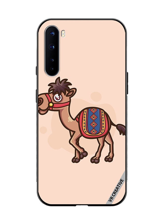 VR CREATIVE Protective Case Cover For OnePlus Nord Cartoon Camel Design Multicolour - Image 1