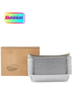 Aluminium Food Storage Container Rectangle With Lid 8389 212X150x49mm