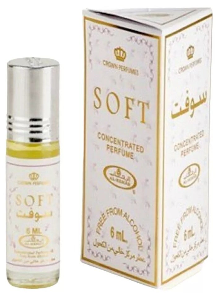 Al Rehab perfumes 6-Piece Soft Concentrated Perfume Oil Without Alcohol 6ml  - Image 2