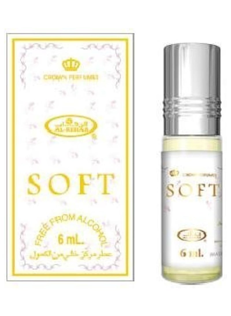Al Rehab perfumes 6-Piece Soft Concentrated Perfume Oil Without Alcohol 6ml  - Image 3