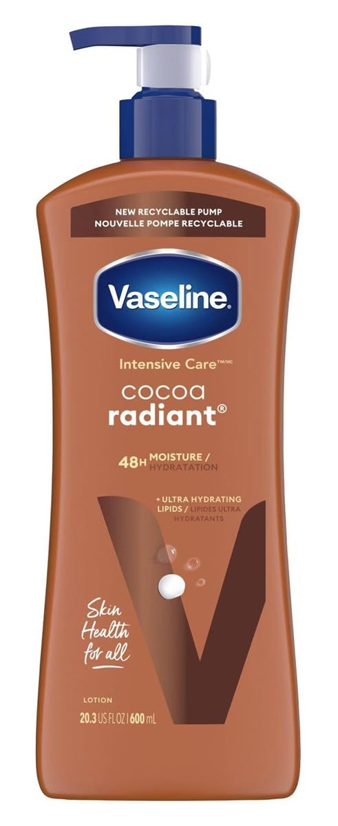 Vaseline Intensive Care Lotion, Cocoa Radiant, 20.3 Fl Oz (Pack of 3) - Image 5