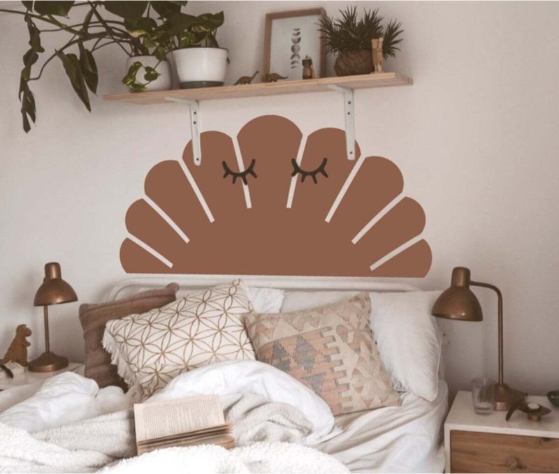Kt Grup Kt Group Bohemian Half Sun Special Design Wall Sticker
