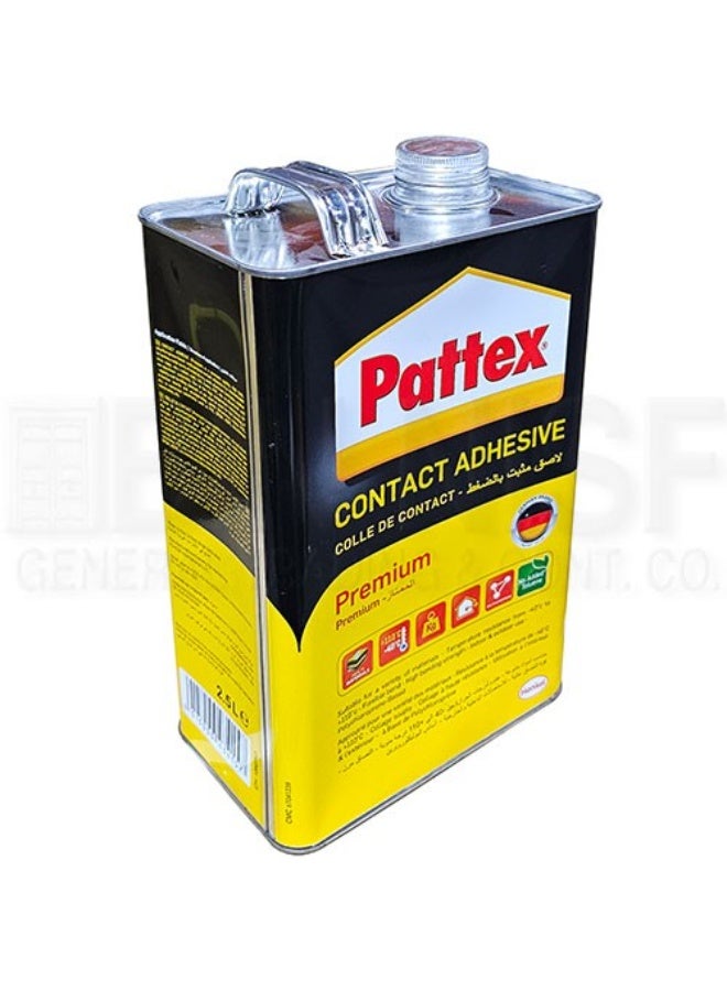 pattex 1966743 Contact Adhesive Premium 2.5 Ltr - Image 1