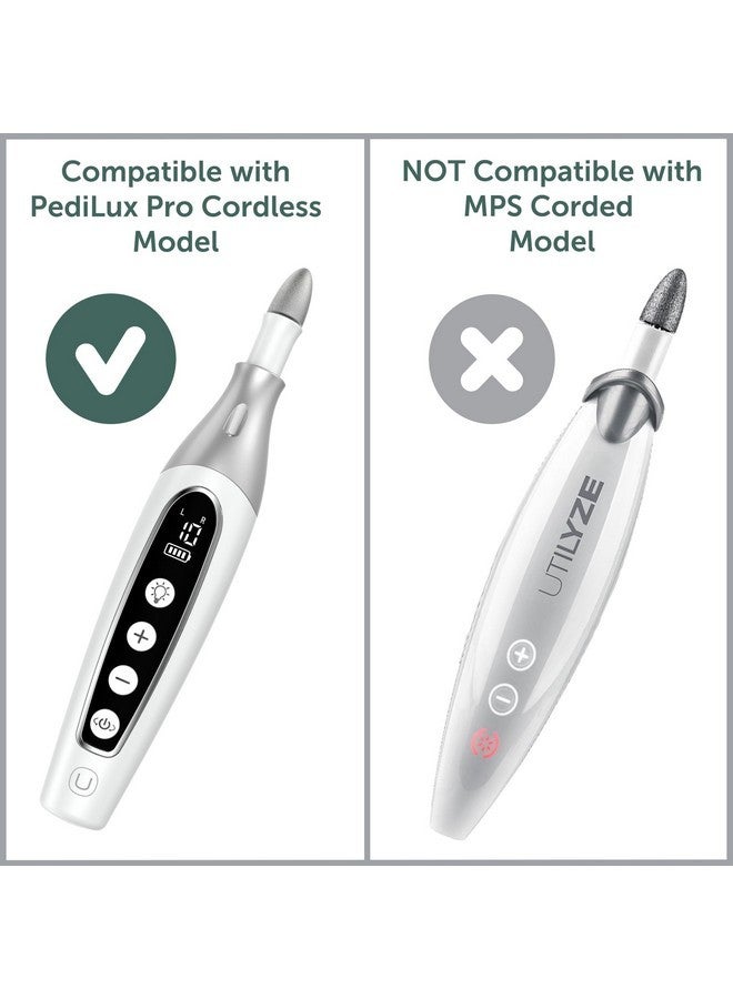 UTILYZE Replacement Nail Drill Bits And 50 Sanding Bands For Pedilux Pro Professional Manicure And Pedicure Kit - Image 2