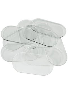 LITKO LITKO Clear Miniature Bases, Pill 25x50mm, 1.5mm Clear (10)  - Image 1
