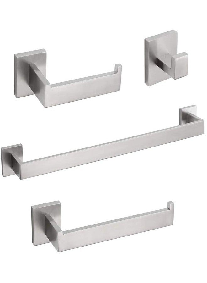 TURS Bathroom Hardware Set Brushed Towel Bar Set Stainless Steel Bathroom Accessories Towel Holder Sets Wall Mounted - Image 1