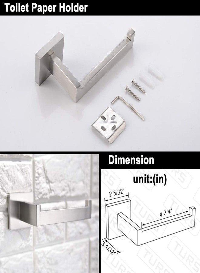 TURS Bathroom Hardware Set Brushed Towel Bar Set Stainless Steel Bathroom Accessories Towel Holder Sets Wall Mounted - Image 3