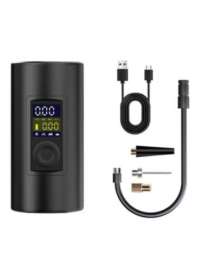 JAJEEK Tire Inflator Portable Air Compressor – Cordless Electric Smart Air Pump with Digital Tire Pressure Gauge, Auto Shut-Off, LED Light, Rechargeable Air Pump for Car, Motorcycle, Bicycle & Ball - Image 1