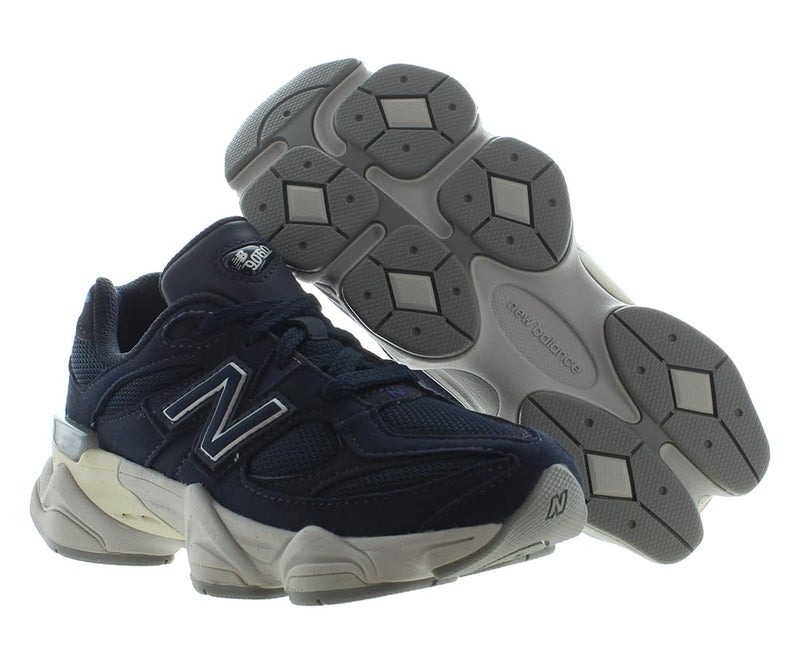 New Balance 9060 GS Boys Shoes Size 7, Color: Blue/Blue-Blue - Image 2