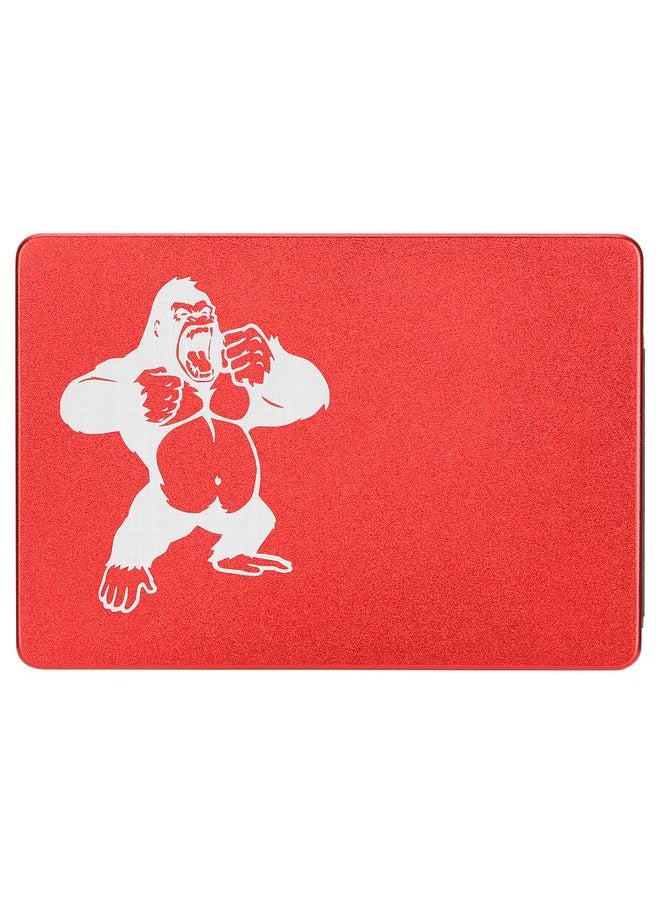 Thoraya 2.5 inch metal SSD hard disk solid state drive diamond red 60GB  - Image 1
