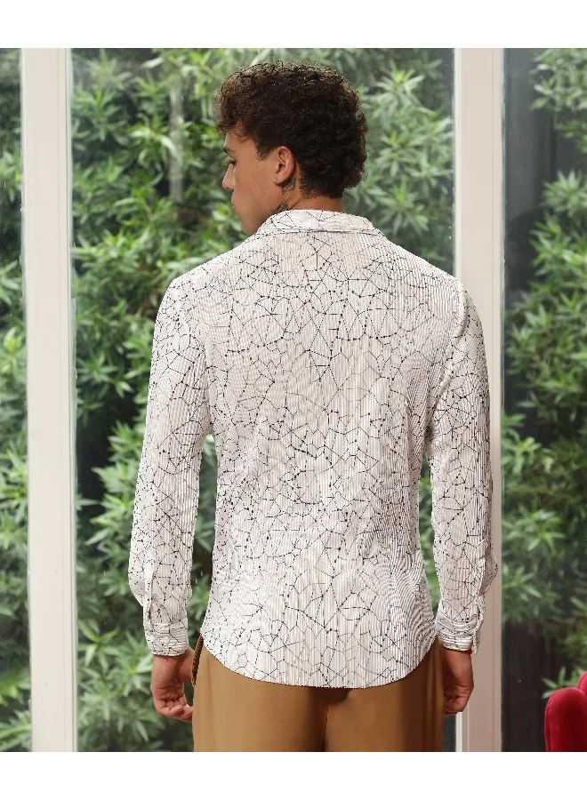 كامبوس سوترا قميص معرق مطوي