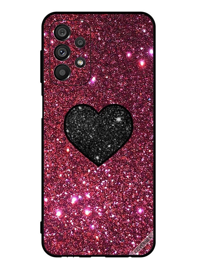 Covernex Protective Case Cover For Samsung Galaxy A23 5G Heart In Glitters - Image 1