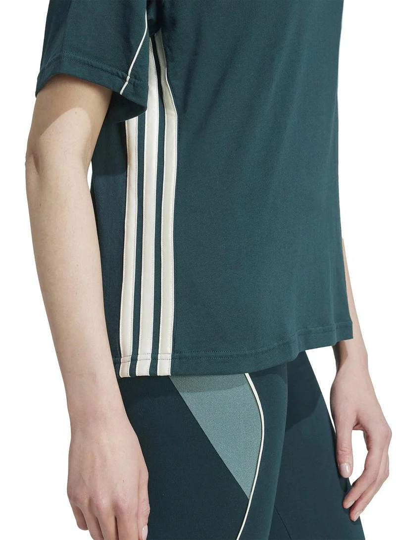 Adidas Stadium 3 Stripes T-Shirt