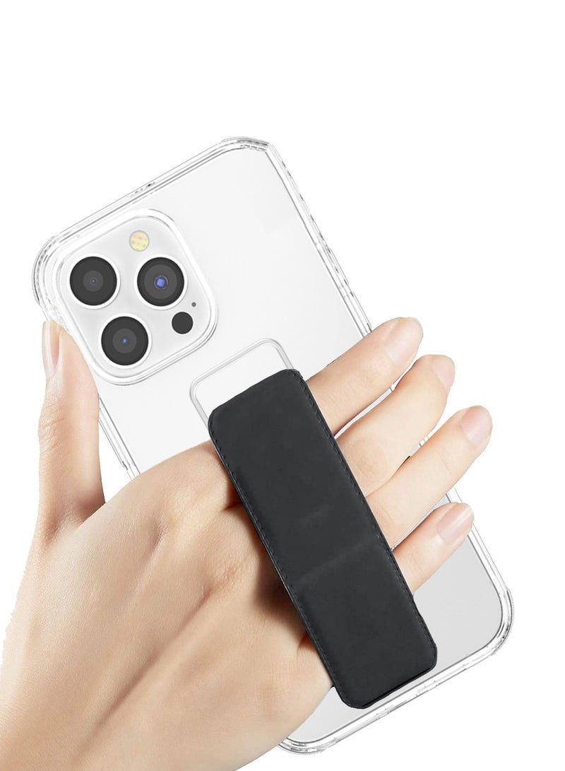 Wtech Hand Grip With Anti-shock Case Cover For Apple iPhone 14 Pro Max Clear/Black - Image 4