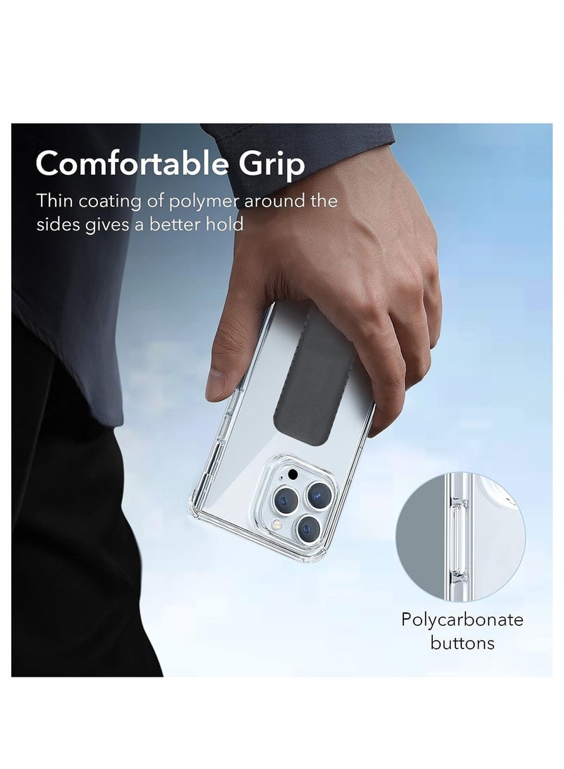 Wtech Hand Grip With Anti-shock Case Cover For Apple iPhone 14 Pro Max Clear/Black - Image 5