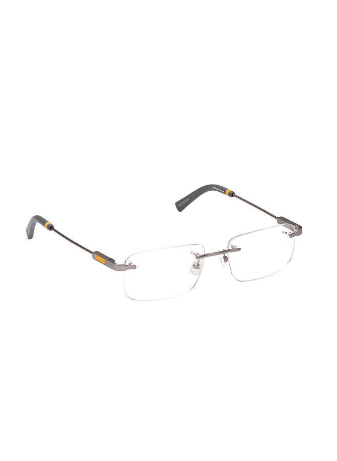 Timberland - Men's Rectangular Eyeglass Frame - TB178602052 - Lens Size: 52 Mm - Image 1