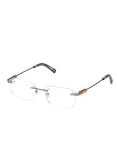 Men's Rectangular Eyeglass Frame - TB178602052 - Lens Size: 52 Mm
