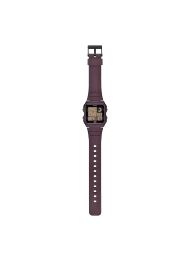 CASIO Men's Digital Display Watch With Brown Resin Strap - LF-20W-5ADF