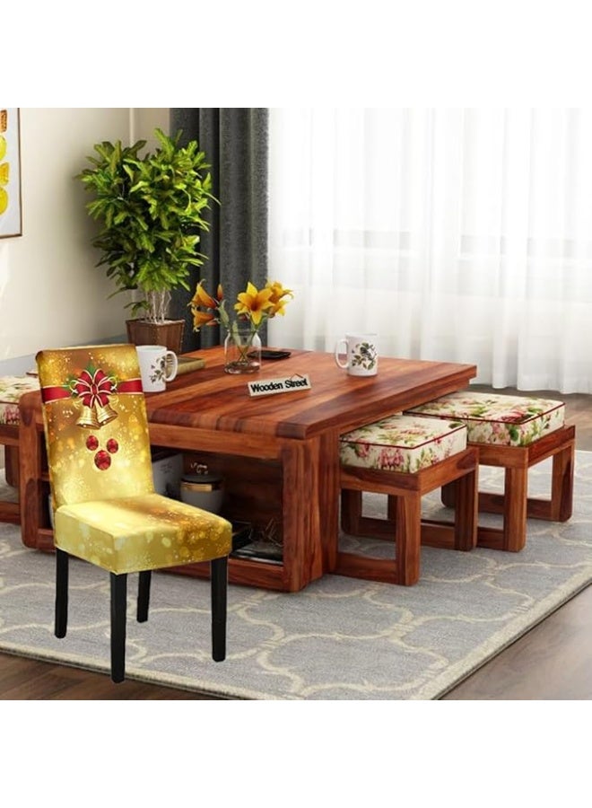 PRINTSHOP4ME Christmas Chair Covers 40x65 Cm – Festive Dining Chair Slipcovers For Holiday Party Decorations–Ideal For Family Gatherings,Christmas Dinner - Image 3