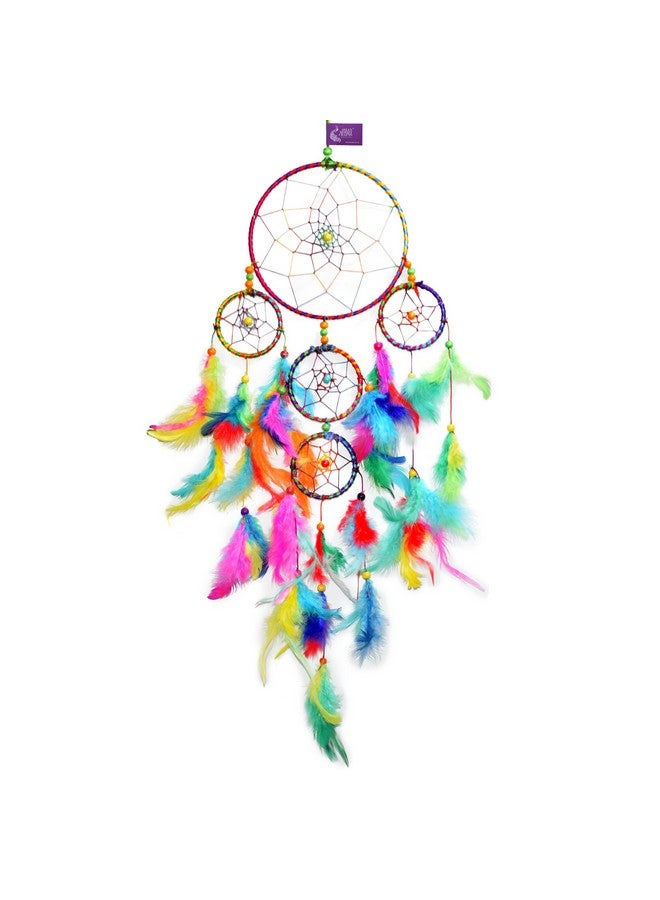 Asian Hobby Crafts Dream Catcher Wall Hanging for Wall Decor, Home Decoration, Bedroom and Living Room, Dream Catcher for Peaceful Sleep, Positive Energy, and Protection from Nightmares - Image 1