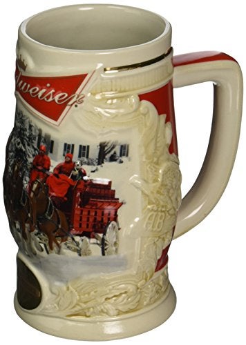 Budweiser 2014 Holiday Stein - Image 5