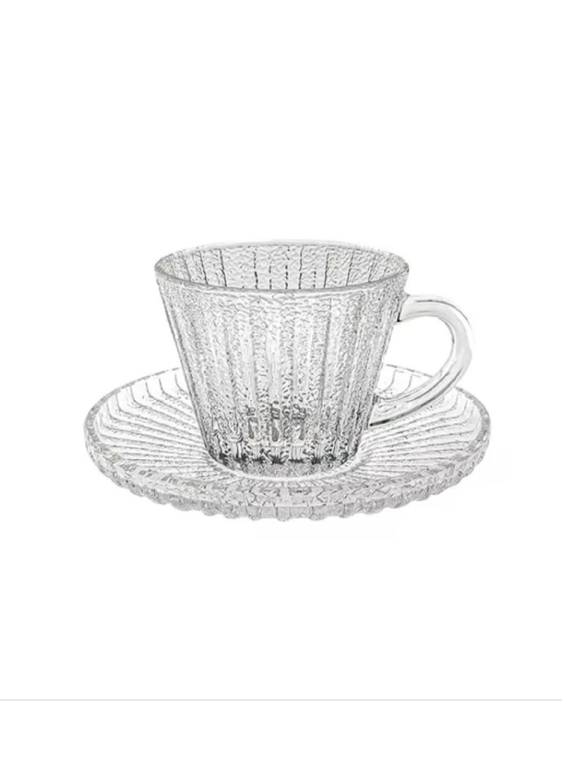 A cup of glass coffee with an elegant design  - Image 1