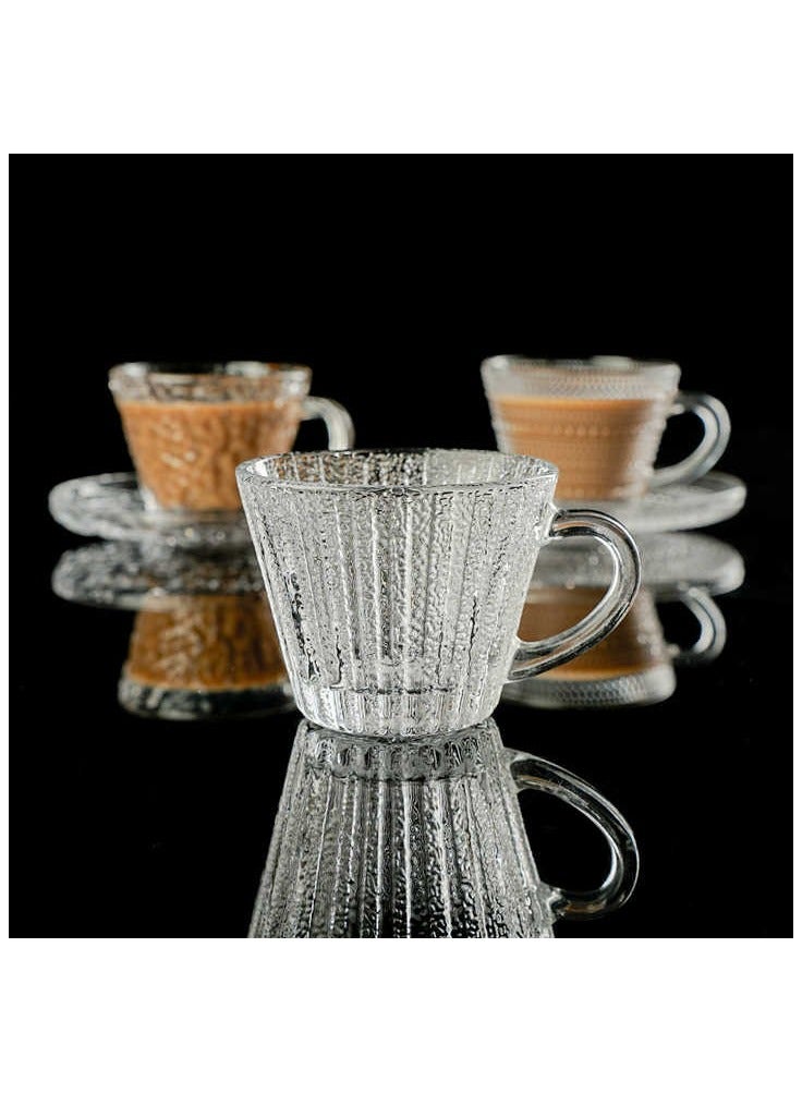 A cup of glass coffee with an elegant design  - Image 3