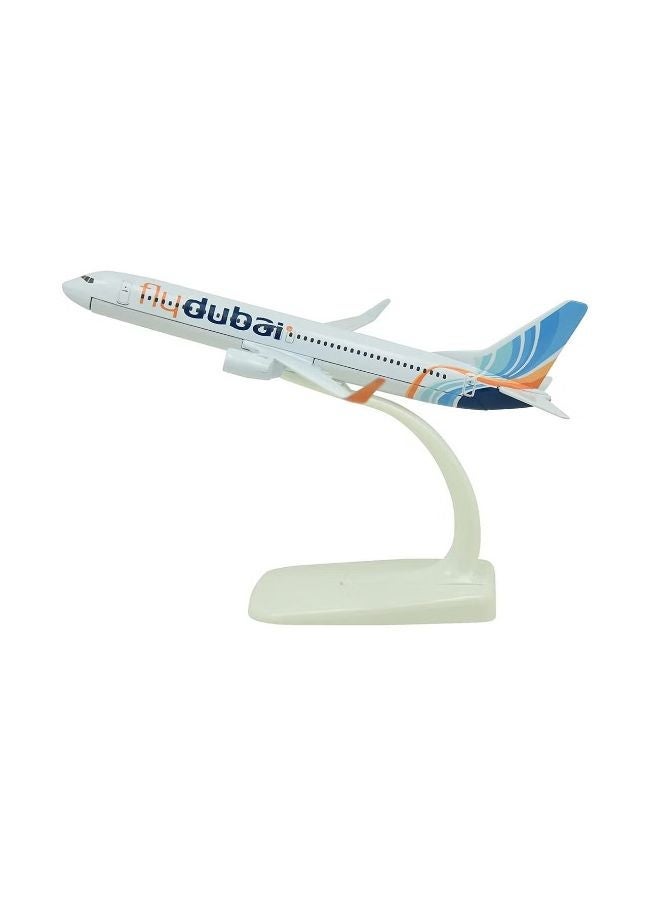 Fly Dubai Aircraft Diecast Metal Miniature Airplane Model - Image 1