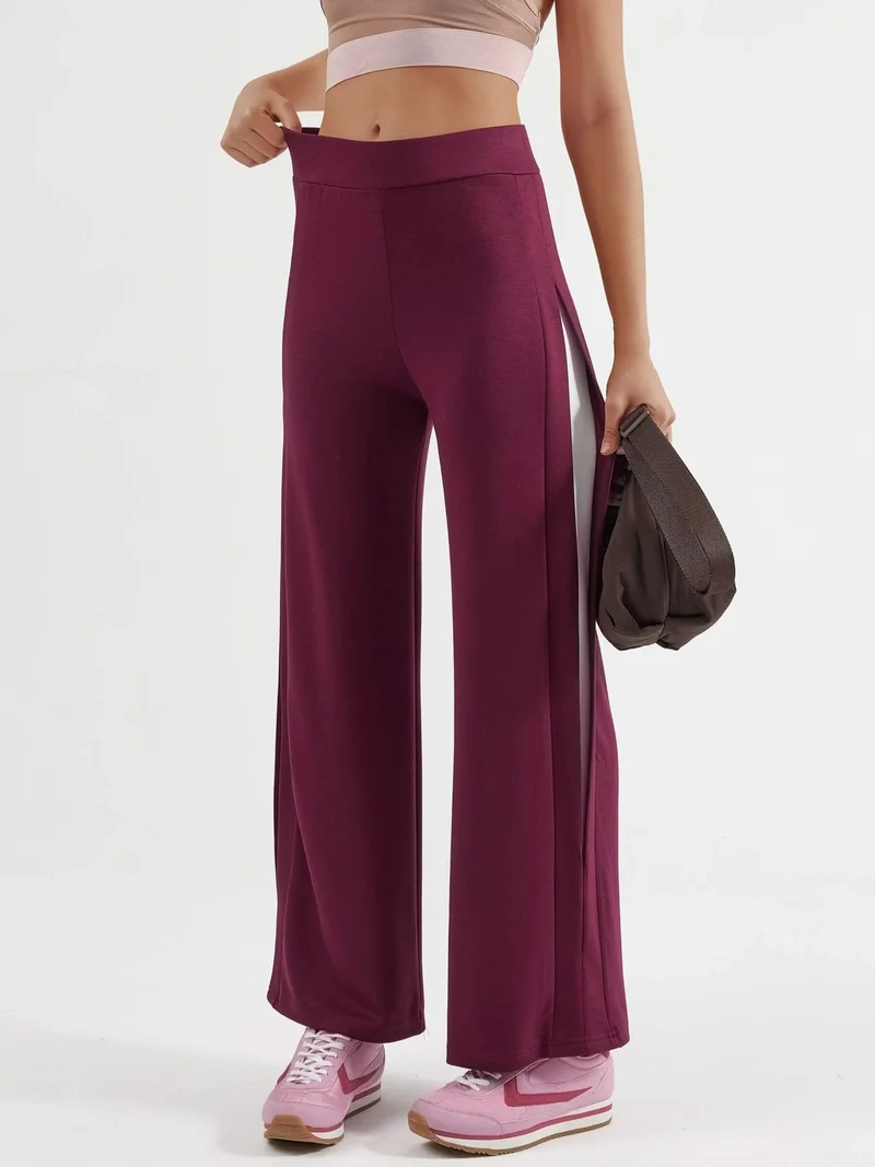 زوبعة بنطلون مودال بلمسة مخططة من مجموعة بيرسان