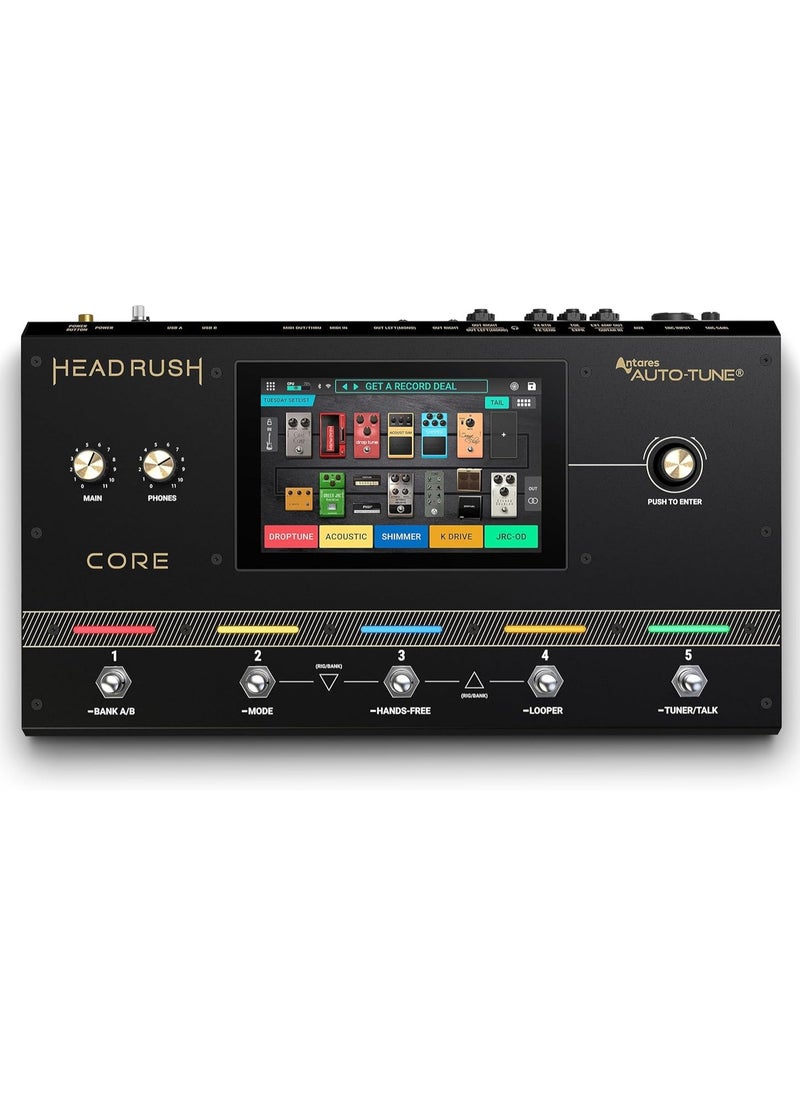 Headrush Core Guitar Multi-effect/Amp Modeler/Vocal Processor Unit