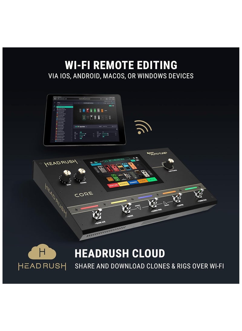 Headrush Core Guitar Multi-effect/Amp Modeler/Vocal Processor Unit