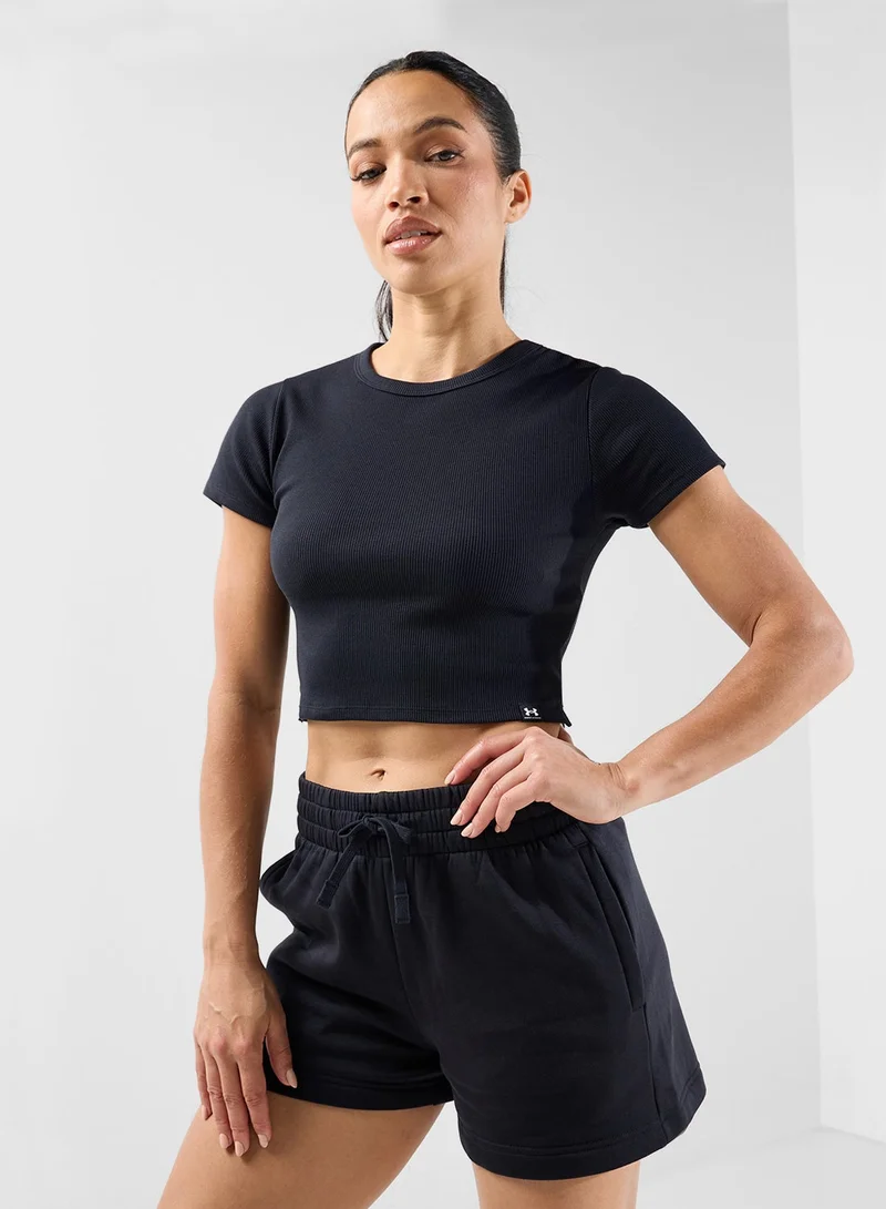 Ribbed Baby Fit T-Shirt