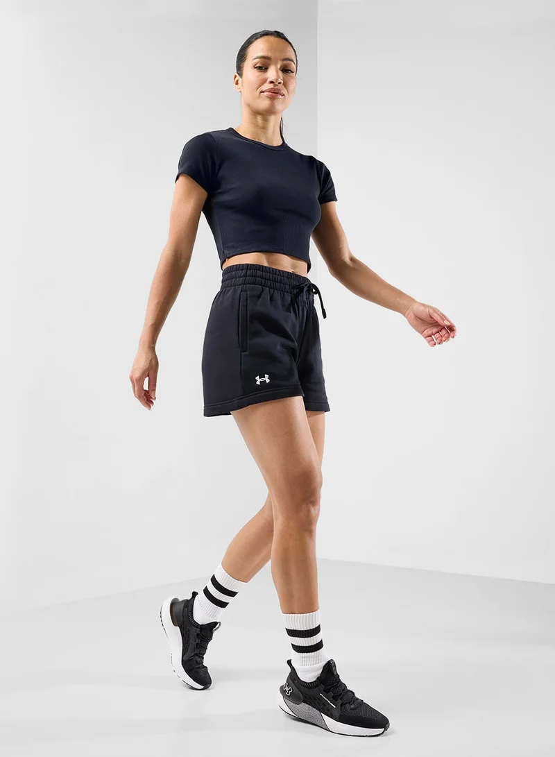 UNDER ARMOUR  Ribbed Baby Fit T-Shirt for Women | Best Price UAE