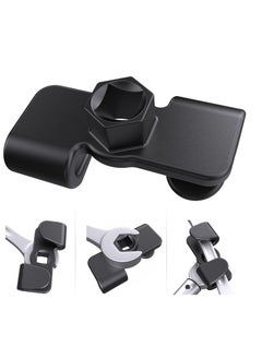 Wrench Extender Adaptor for 1/2 Inch Drive Breaker Bars 21 mm Hex Drive Wrench Extender Tool Upgrade Torque Easy to Remove Stubborn Nuts and Bolts for Heavy Equipment Technicians
